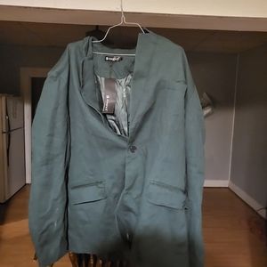 Green jacket by Alegra K 2xl